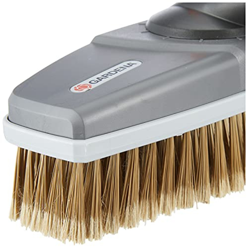 Brosse de lavage de Gardena : brosse de nettoyage pour Cleansystem, pour les surfaces et le lavage des voitures (5570-20)