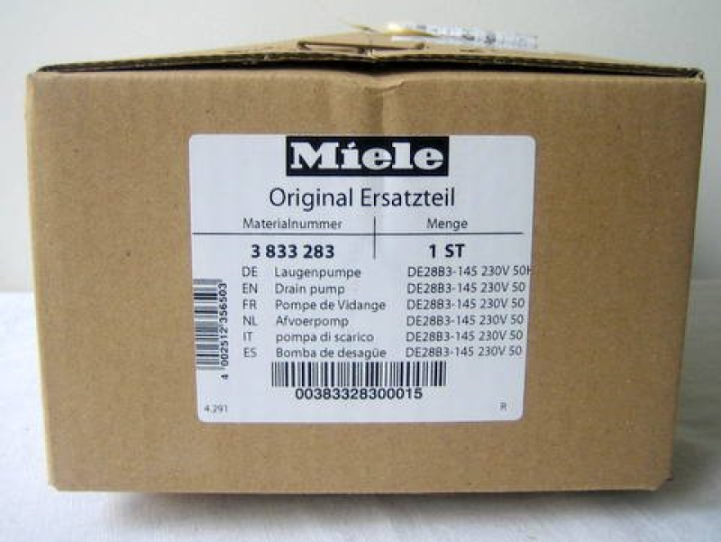 Miele 4301357800 Machine à laver Accessoires pompes à eaux usées Pompe