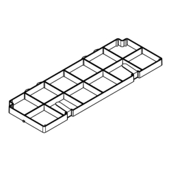 Filtre charbon 418x142,2x18...