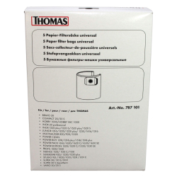 Thomas 787101 Papier Sac filtre 201 (VE5)