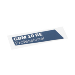 Plaque De Marque GBM 10 RE...