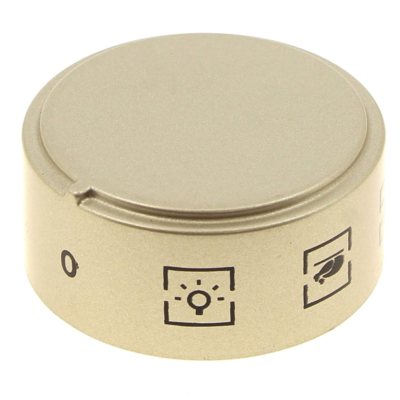 Bouton gris selecteur de position 12h pour Four Ariston