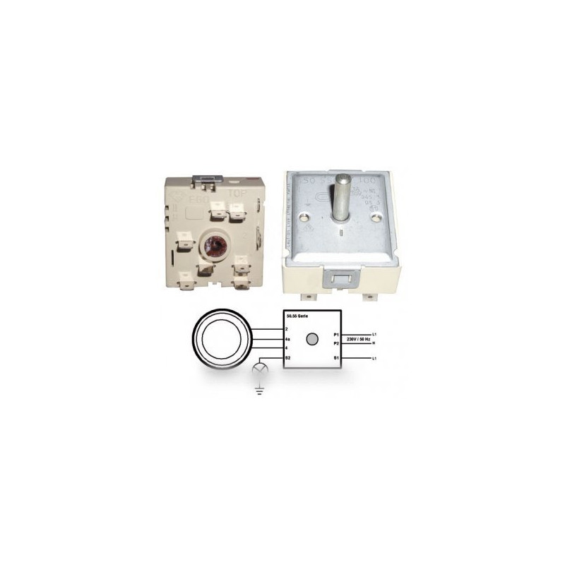 doseur d'energie 13a-230v axe 22mm