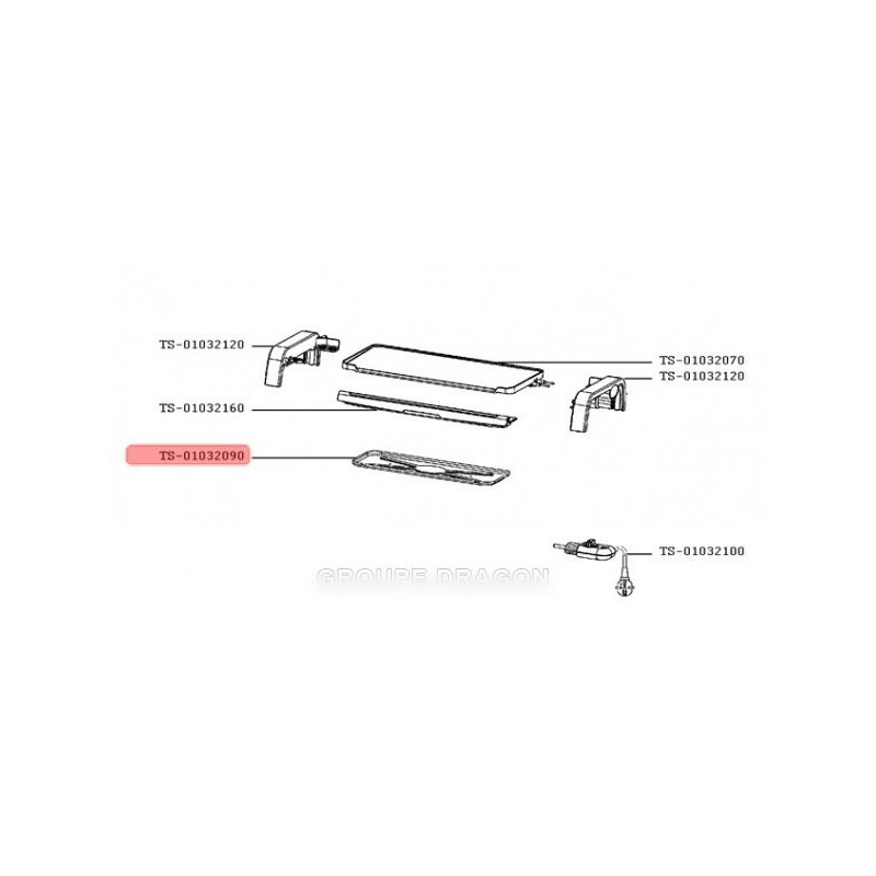 Réflecteur pour Robot multifonction TEFAL TS-01032090