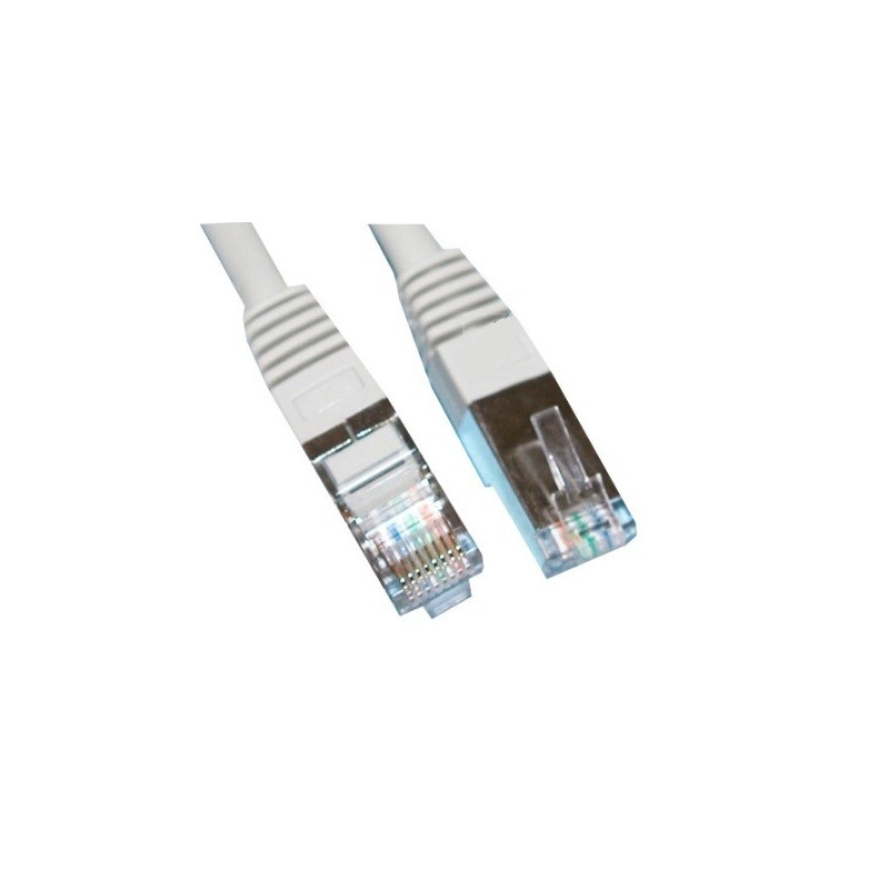 CORDON RJ45 MALE BLINDAGE SIMPLE CAT.5 CONNEX. 1:1, 10M