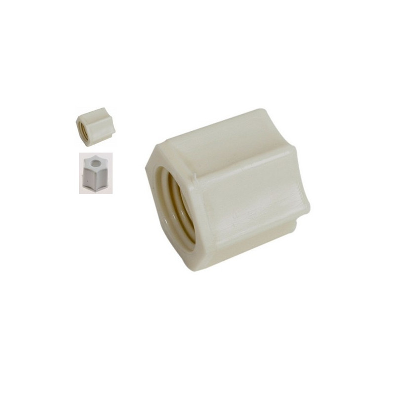 ECROU PLASTIQUE ARRIVÉE D'EAU DIAM 6MM POUR REFRIGERATEUR SAMSUNG