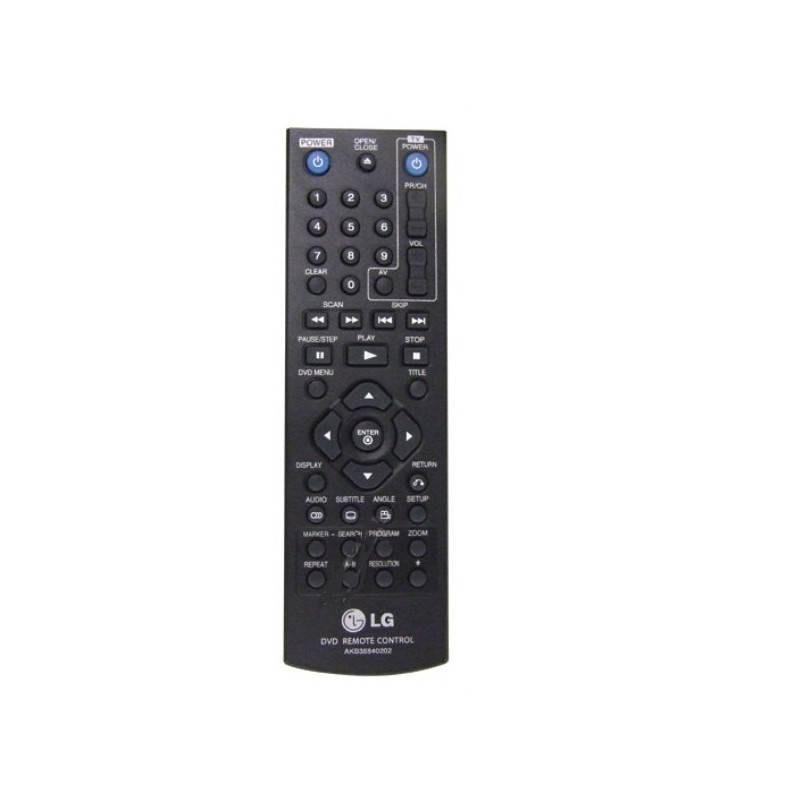 TELECOMMANDE POUR DVD LG