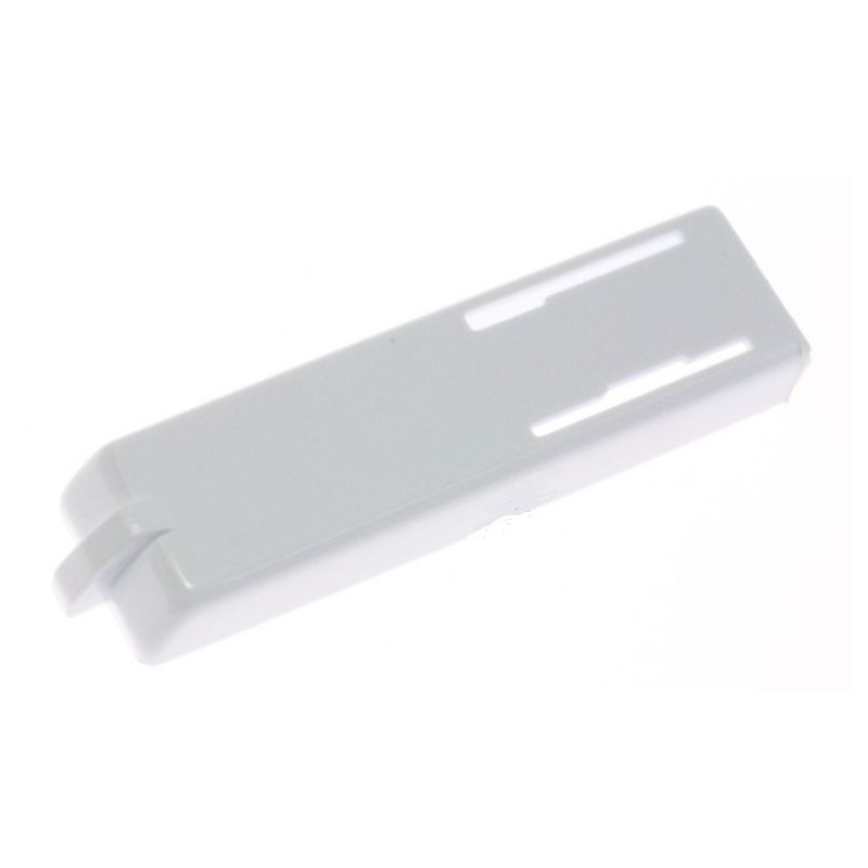 DESSUS BOUTON POUSSOIR ECLAIRAGE BLANC 110 MM POUR REFRIGERATEUR INDESIT