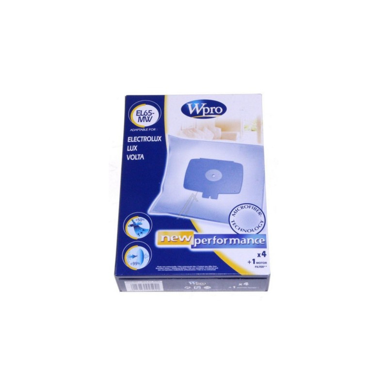 sachet de sacs electrolux d715 pour aspirateur ELECTROLUX