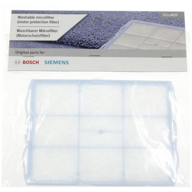 FILTRE DE PROTECTION MOTEUR POUR ASPIRATEUR BOSCH