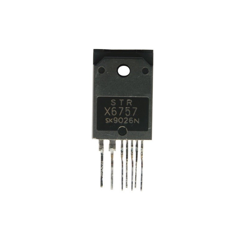 TRANSISTOR STRX6757 IC, POWER MANAGEMENT STR-X6757N SANKEN 4 POUR TELEVISEUR LG