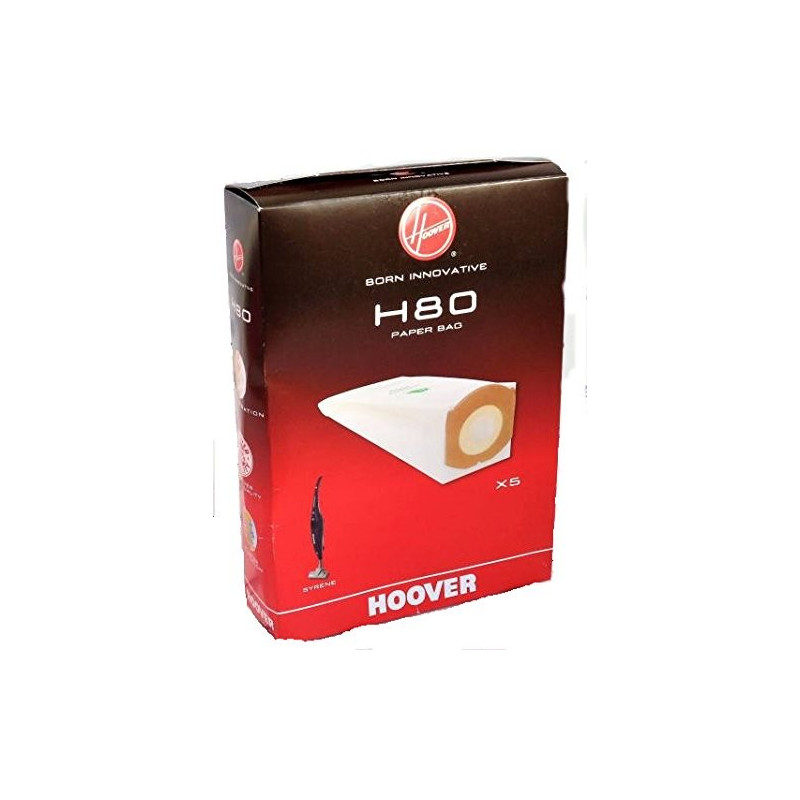 SACS (x5) H80 POUR ASPIRATEUR HOOVER