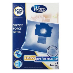 SACS ASPIRATEUR  4 SACS + 1FM COMPATIBLE SILENCE FORCE POUR ASPIRATEUR ROWENTA