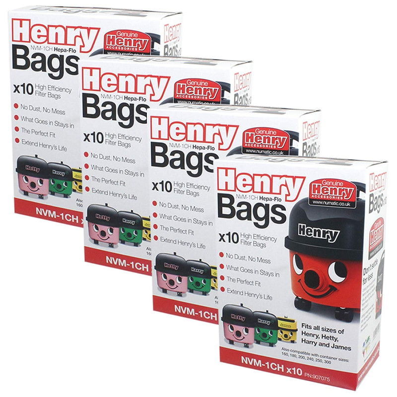 6 PAQUETS DE SACS (x10) POUR ASPIRATEUR NUMANTIC