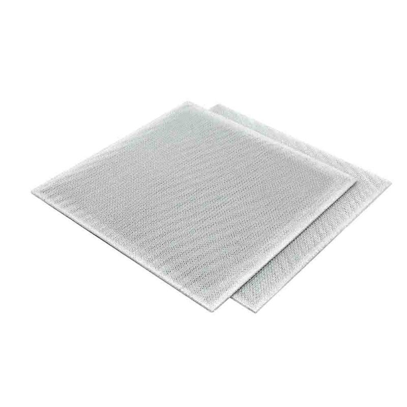 FILTRES MÉTALLIQUES À GRAISSE (x2) 28,4 x 28,3 x 0,6 CM POUR HOTTE BOSCH