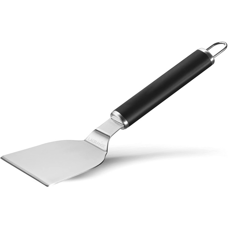 Spatule inox avec poignée isolante pour plancha Lagrange