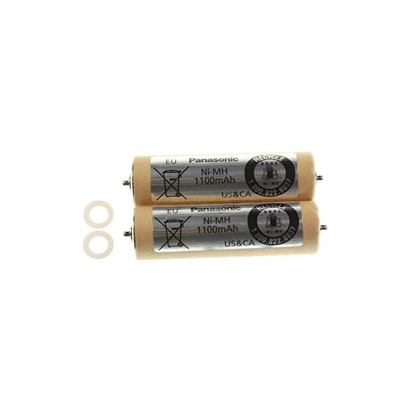 Lot de 2 batteries pour rasoirs électrique Panasonic