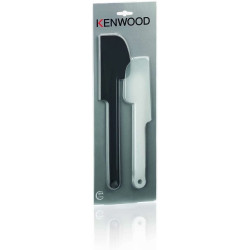 Jeu de 2 spatules (1 souple & 1 haute température) pour robots multifonctions Kenwood