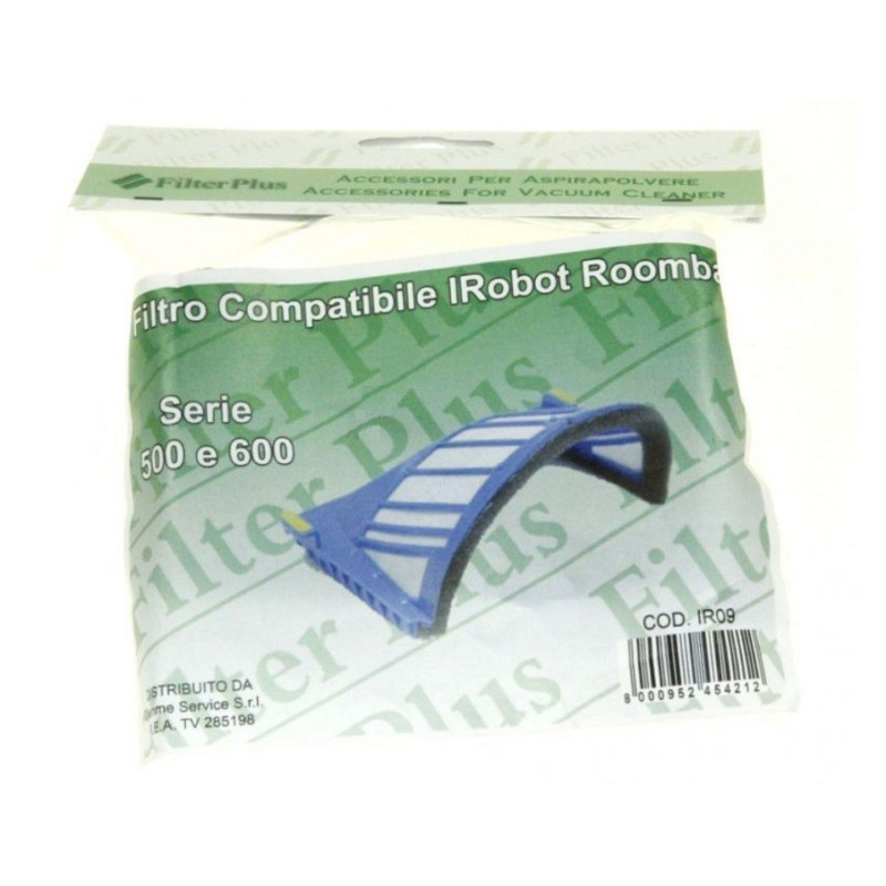 FILTRE ALTERNATIF COMPATIBLE (1 UNITE)  POUR I-ROBOT ROOMBA  SERIE 500 ET 600