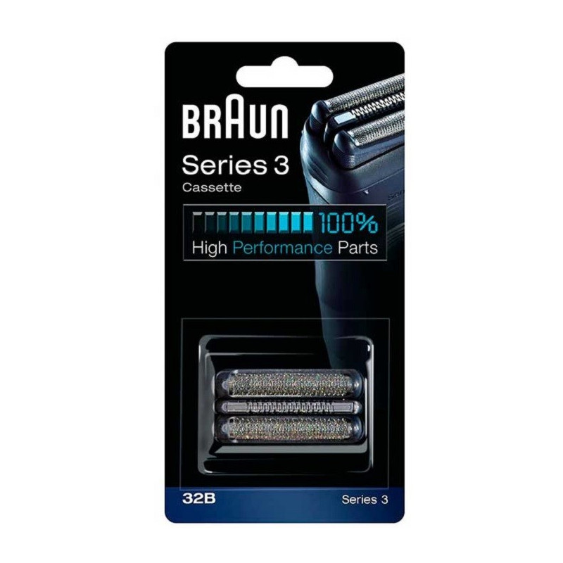 32B NOIR CASSETTE SERIES 3 300/320/340 POUR RASOIR BRAUN