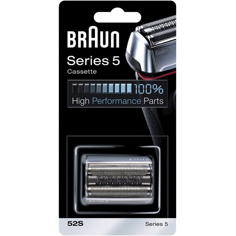 Cassette de rasage 52S pour rasoirs électriques Series 5 Braun