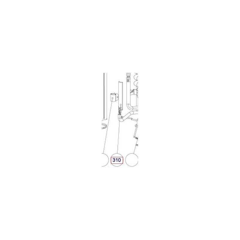 Element chauffant pour minibar Dometic