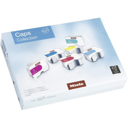 Boîte de 6 caps collection pour lave-linge Miele