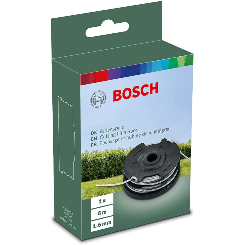 Bobine de fil (6 m Ø 1,6 mm) pour coupe-bordures BOSCH