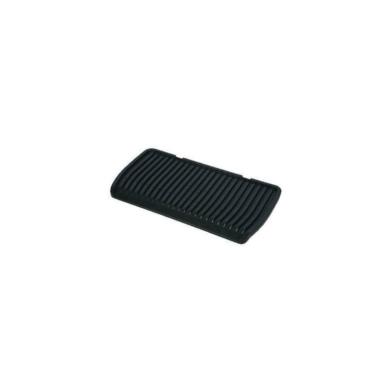 Plaque inférieure (22 x 50 cm) pour grill Optigrill XL + Tefal