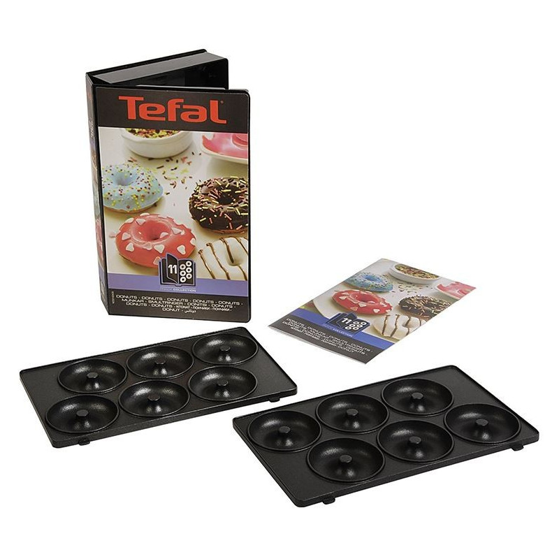 Coffret Snack Collection de 2 Plaques Beignets Tefal