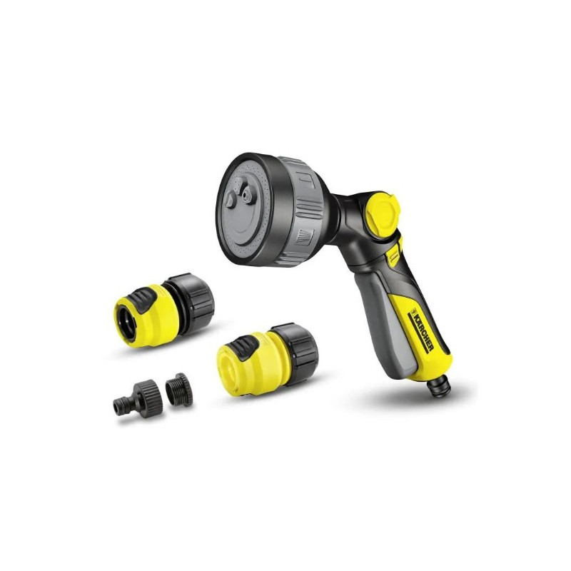 KARCHER Set pistolet d'arrosage et 2 raccords plastique