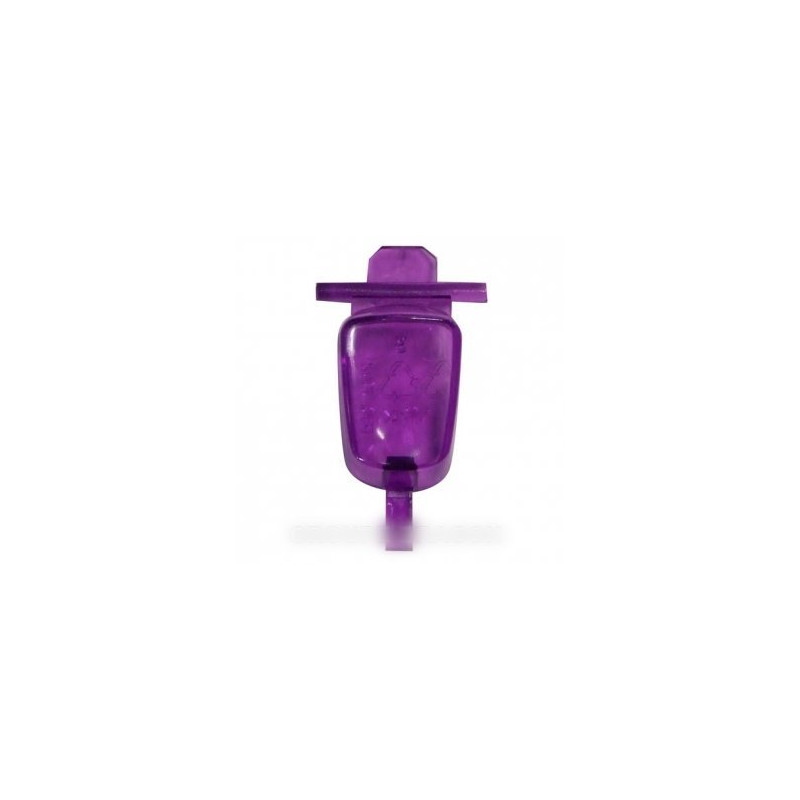 bouton de commande vapeur violet