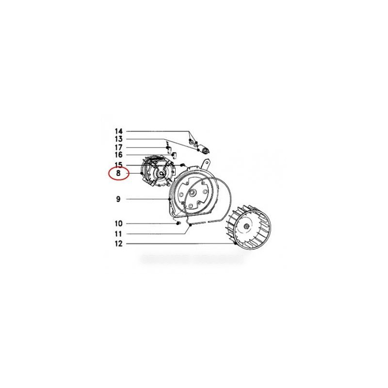 moteur ventilateur mle00-62/2