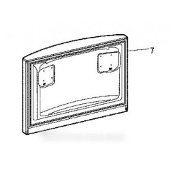 porte superieure congelateur