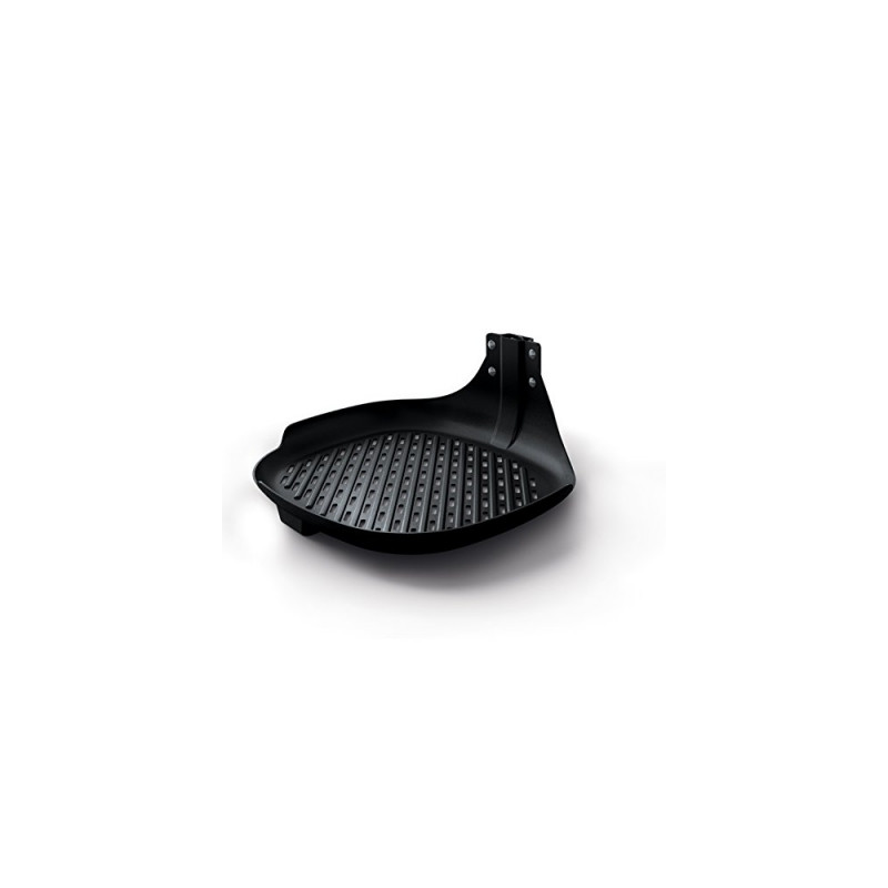 philips plaque de cuisson sp?ciale barbecue/grill pour airfryer noire