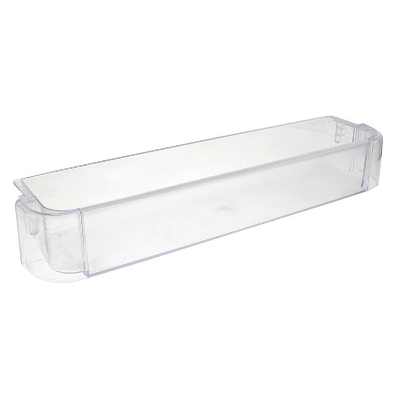 Balconnet porte bouteille transparent dim. 445 x 105 x 65 mm pour réfrigérateur Whirlpool 481010471454