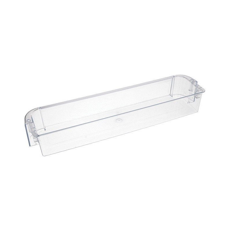 Balconnet porte bouteille transparent dim. 445 x 105 x 65 mm pour réfrigérateur Whirlpool 481010471454