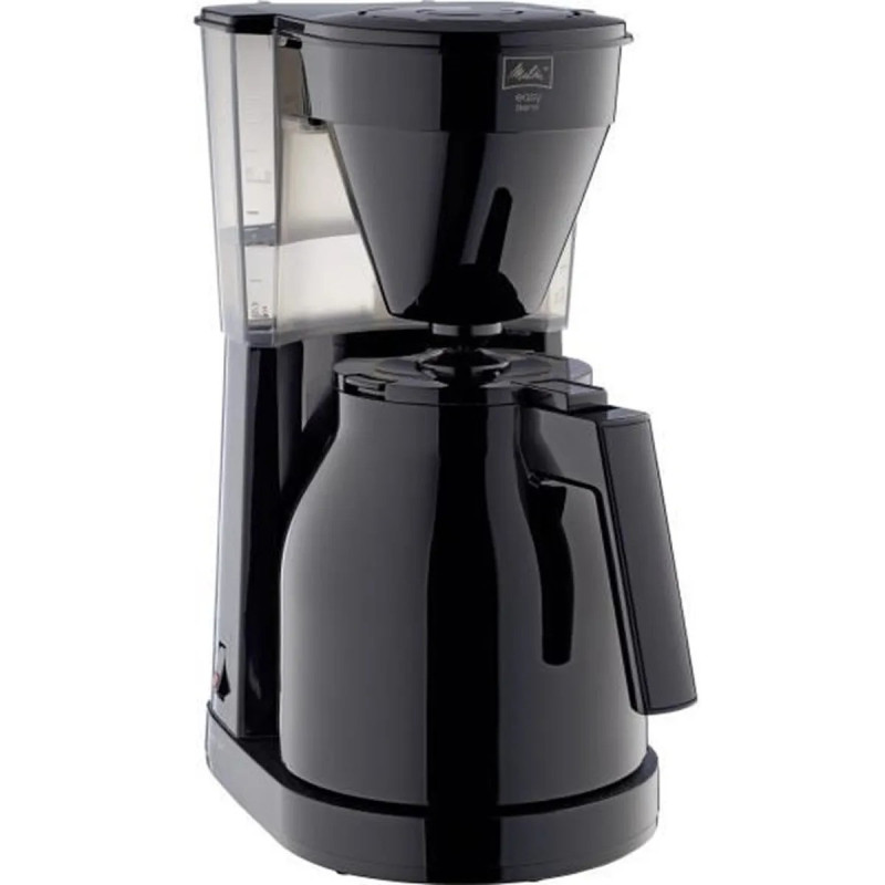 MELITTA Easy Therm II 1023-06 - Cafetière filtre 1L - 1050 W - Noir