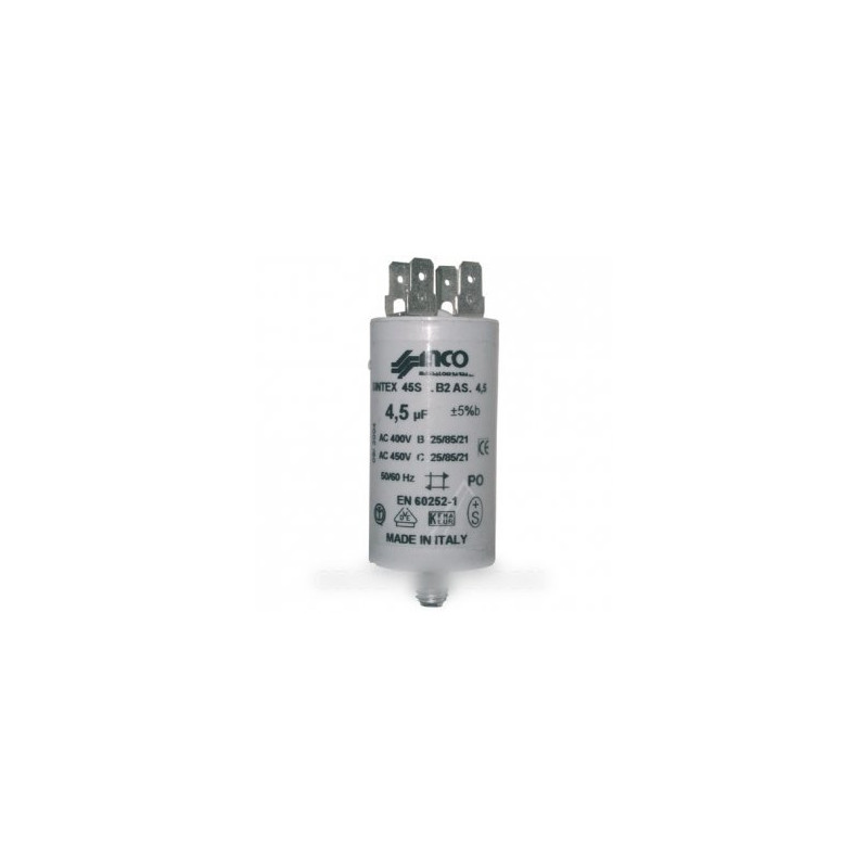 condensateur 4.5 µf 400/450 v